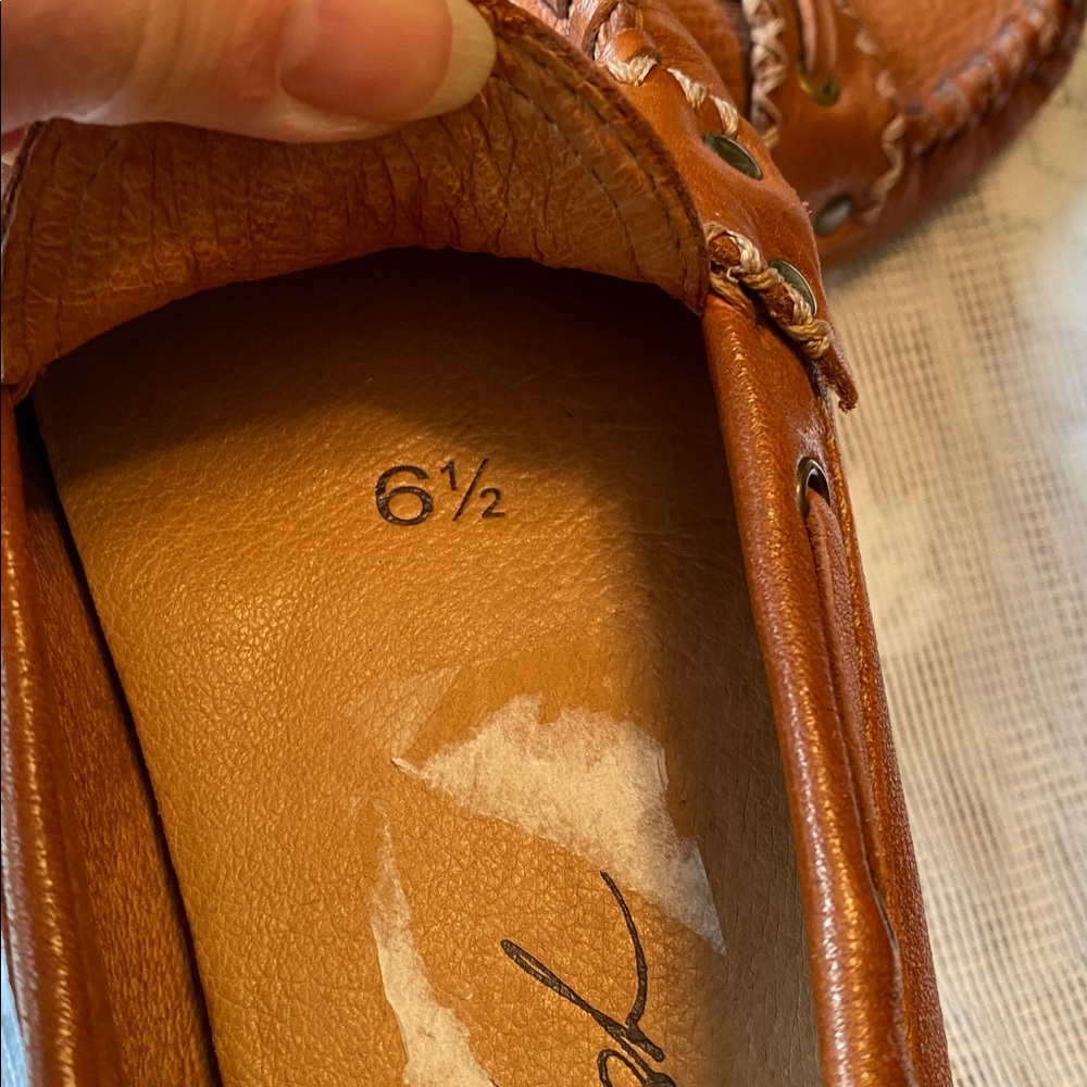 Patricia Nash Tan Leather Domenica Shoes Originally $148 - Picture 7 of 8